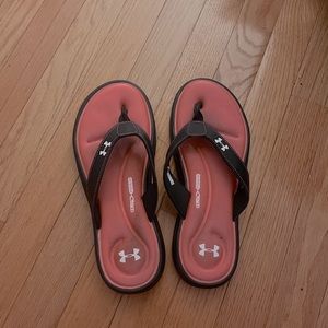 Cushioned flip flops